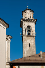 Fototapeta na wymiar Ancient church tower bell