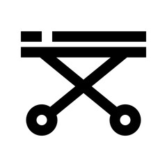 Bed Ambulance Medicine Hospital Doctor Medical vector icon