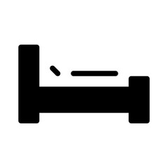 Bed Bedroom Real Estate Building Holdings vector icon