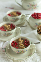 Traditional sweet asure with nice presentation