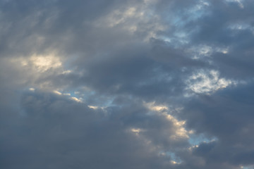 Fototapeta na wymiar Dramatic stormy clouds sky background