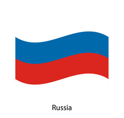 Flag of Russia. Map. Symbol of the state.