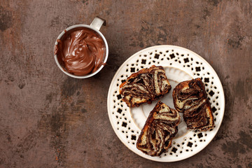  Chocolate yeast cake 