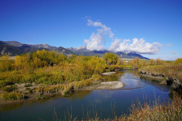 Fototapeta na wymiar Ruby river, Montana