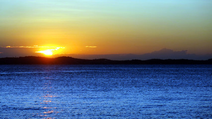 Por do Sol em Salvador na Bahia