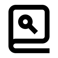 Book Search Education Learning University vector icon