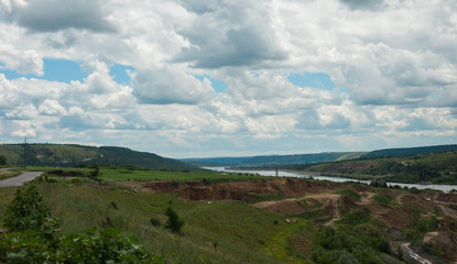 panorama of mountains