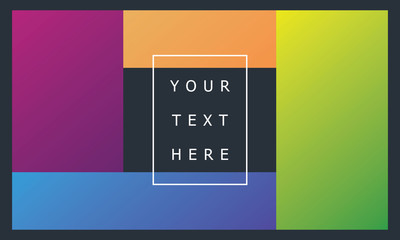 Minimal geometric shape background