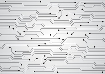 Abstract background technology with dots and lines. Vector social network and connecting concept.