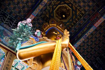 Foto auf Leinwand Tibetischer Tempel in Peking © lapas77