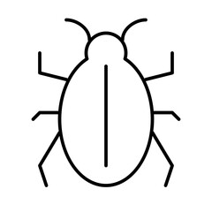 Bug Computer Service IT Programming Hardware Webdesign vector icon