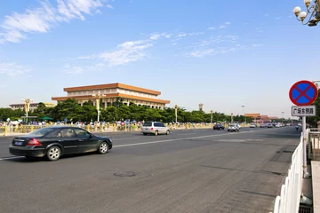Foto op Canvas Tiananmen Square in Beijing, China © lapas77