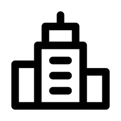Building City Office Business Skyscraper vector icon