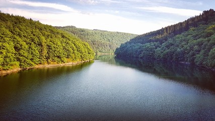 Lac Esch Sur Sure au Luxembourg