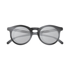 Vector illustration of glasses and sunglasses icon. Set of glasses and accessory vector icon for stock.