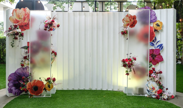 wedding backdrop