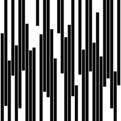 Abstract Modern Stripes Lines black and white Vector Background