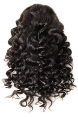 loose curly black human hair weaves wigs