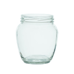 empty glass jar