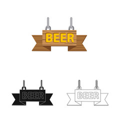 Naklejka premium Isolated object of pub and bar symbol. Set of pub and interior stock symbol for web.
