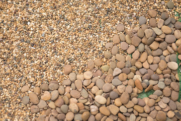 Stone pebbles texture
