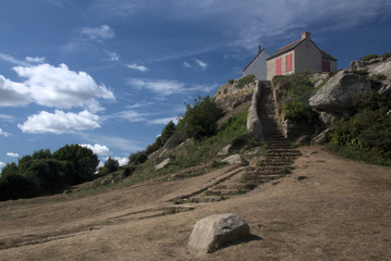 Fototapeta na wymiar Kapelle Saint Michel auf der Ile de Brehat