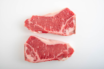 top loin new york strip steak bone in