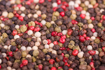 Background of colorful pepper