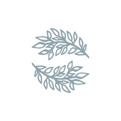Logo branches with leaves