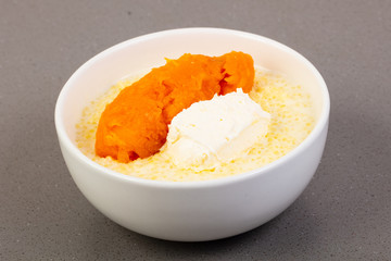 Porridge with pumpkin