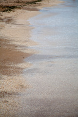 waves on the beach