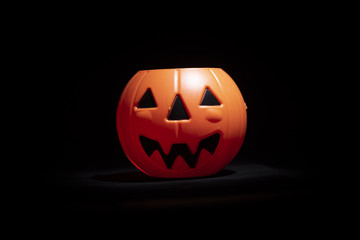 Halloween object concept, on black background