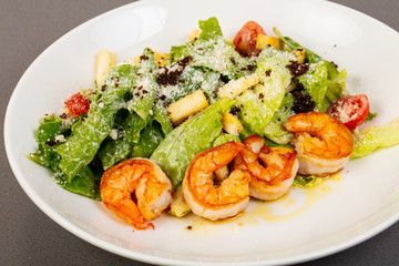 Caesar with prawn