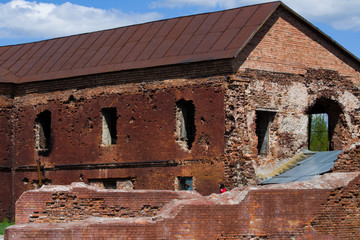 Руины Брестской крепости 