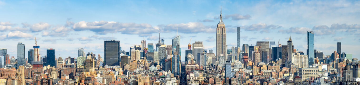 Fototapeta Panoramę Nowego Jorku Panorama z Empire State Building, USA