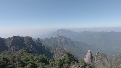 Sanqingshan National Park in Shangrao, Jiangxi Province, China