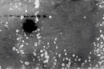 Old grunge grainy filmstrip texture with mold