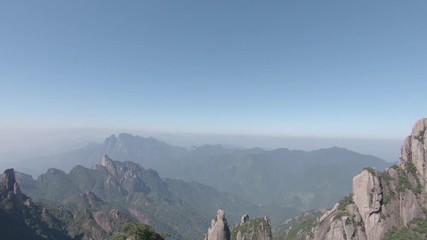 Sanqingshan National Park in Shangrao, Jiangxi Province, China