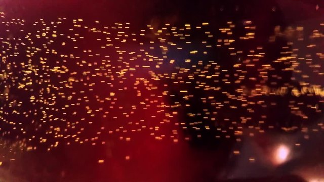 Abstract bubbles data networking cyber flow