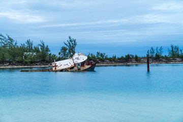 boat on the sea