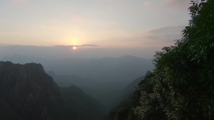 Sanqingshan National Park in Shangrao, Jiangxi Province, China
