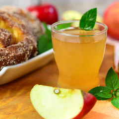 Apfelsaft frisch gepresst