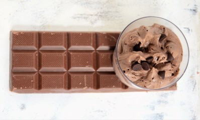 ShotPostre Mousse de Chocolate 