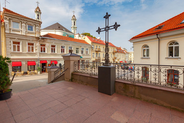 Obraz premium Vilnius. Street in the old town.