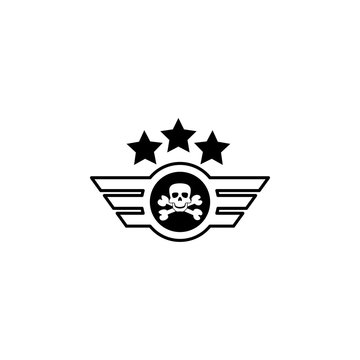 Special squad symbol icon. Element of war and piece. Premium quality graphic design icon. Signs and symbols collection icon for websites, web design, mobile app