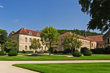 Fototapeta na wymiar Abbazia Reale di Fontenay - Borgogna, Francia