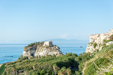 Santa Maria dell’Isola di Tropea in Calabria Italy