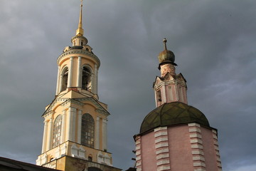 Kirchtürme in Susdal (Russland)