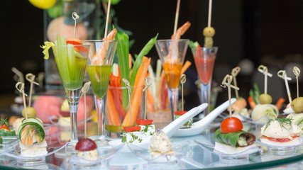 Restaurant snacks for buffet