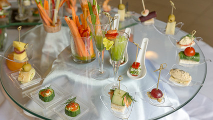 Restaurant snacks for buffet